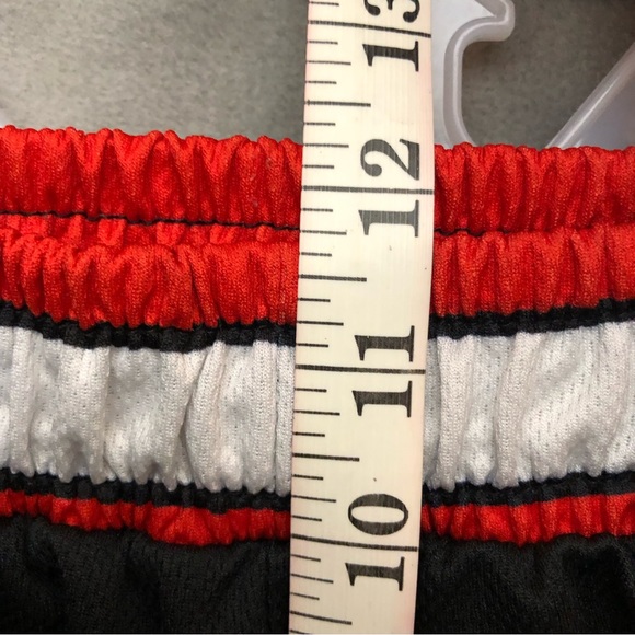 The Lost Breed Men’s Tiger Patch Training Shorts Black Red White Small - Picture 11 of 13